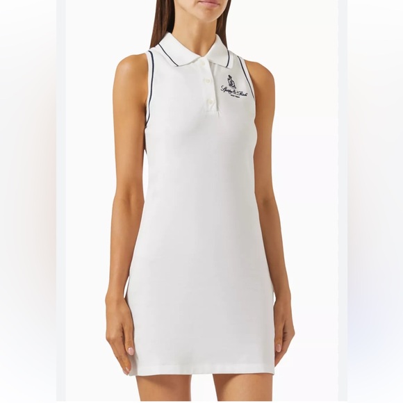 Sporty & Rich Dresses & Skirts - Sporty & Rich Vendome Pique Polo Dress